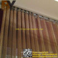 Hanging Mesh Drapery Metal Curtain Decorative Ceiling